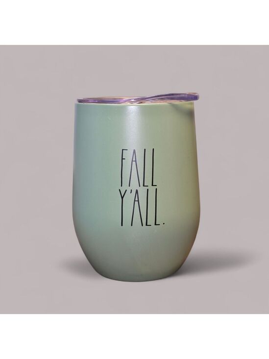 Rae Dunn Other - Rae Dunn Green Insulated Tumbler - Fall Y'all